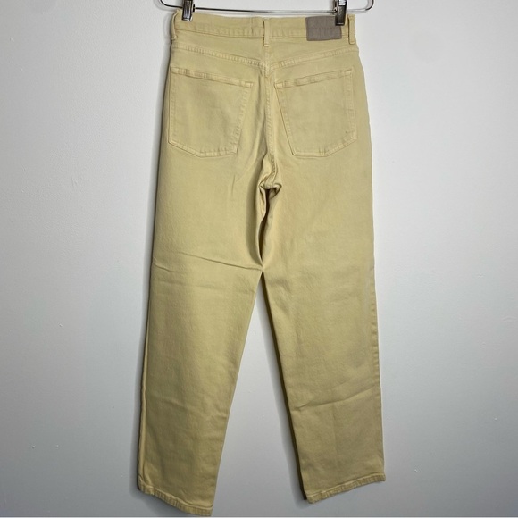 Everlane The Way High Jean in Size‎ 26 Tall Yellow - Picture 5 of 5